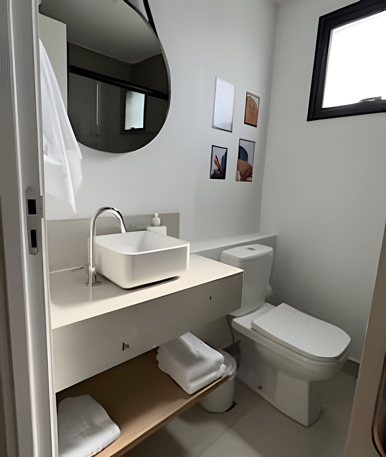 Apartamento 2 quartos - 05 pessoas - Central e Climatizado e