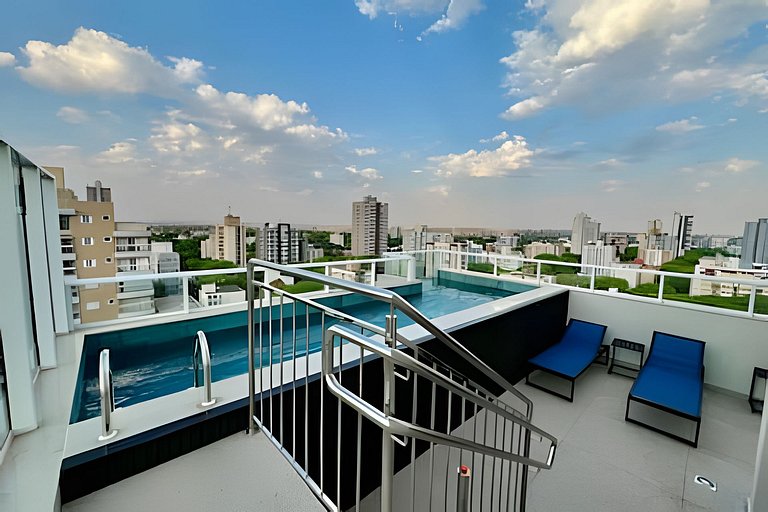 Apartamento 2 quartos - 05 pessoas - Central e Climatizado e