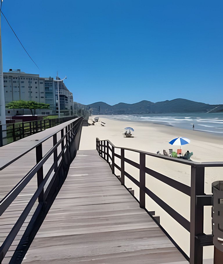 Duplex Pé na Areia - Vista para o Mar - 08 Pessoas