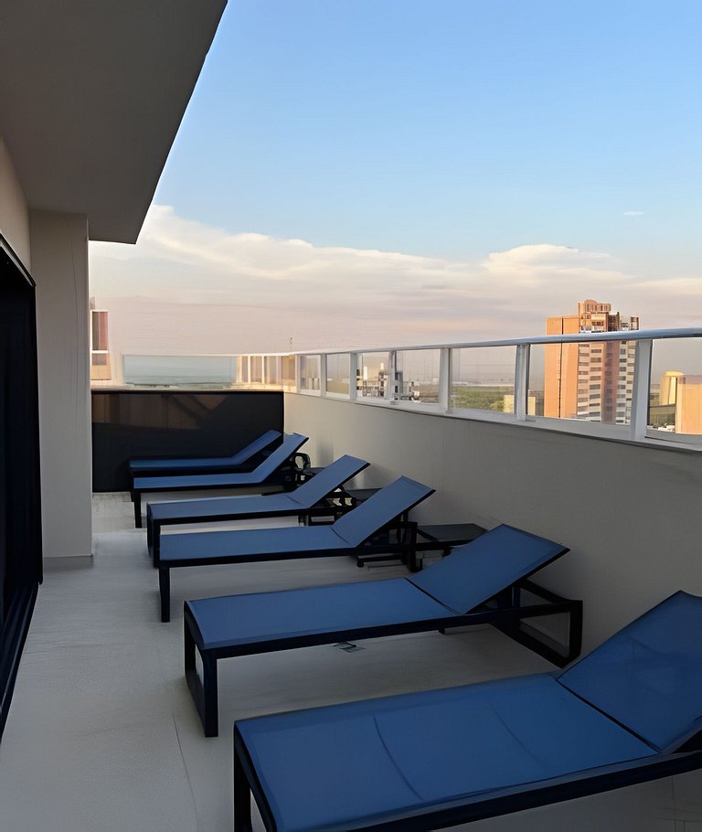 Studio Aconchegante no Centro com Varanda