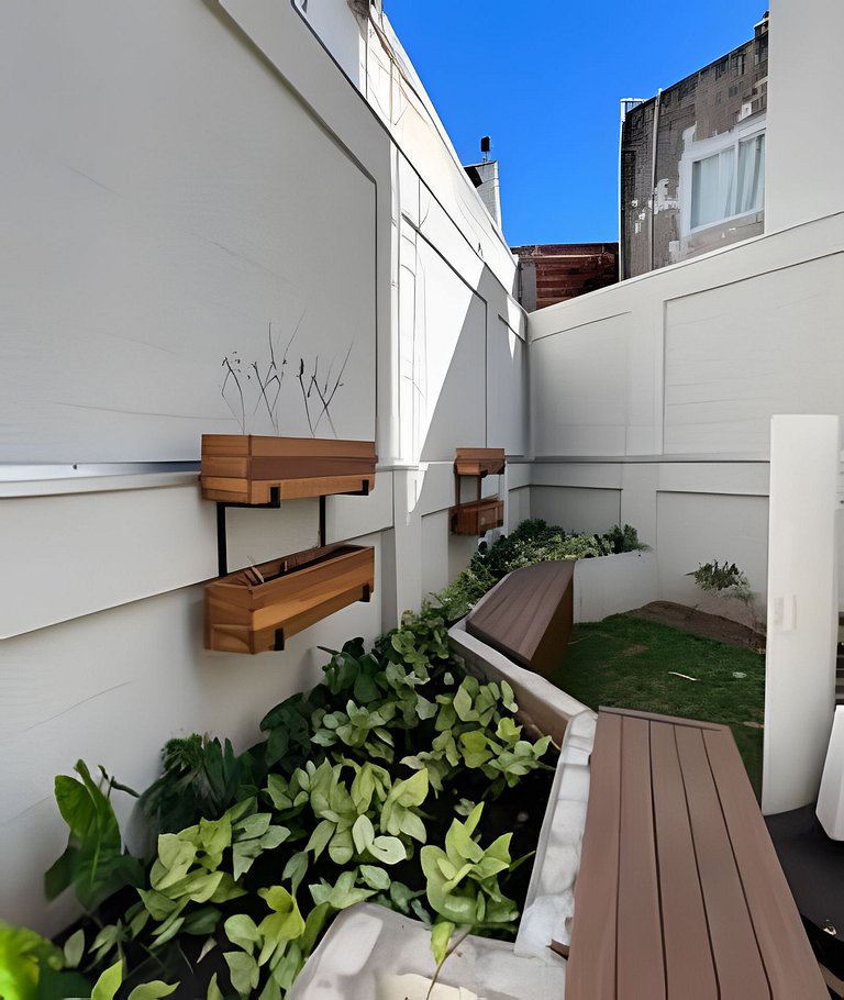 Studio Aconchegante no Centro com Varanda