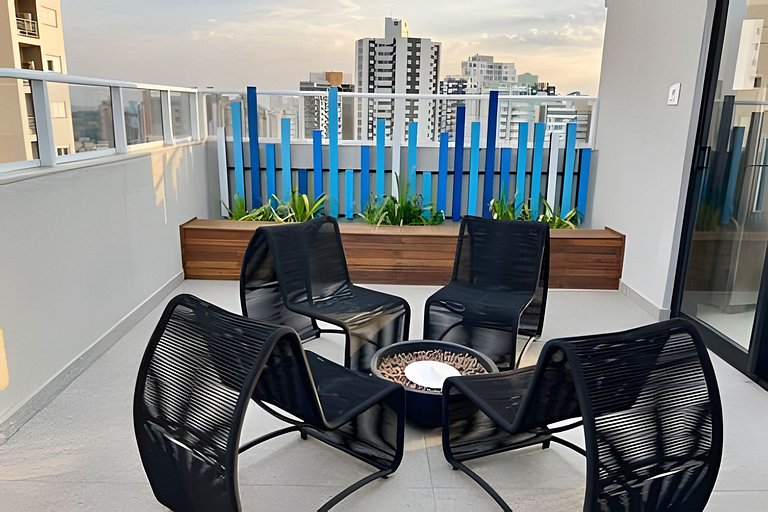 Apartamento Moderno Para até 04 Pessoas na Zona Central de M