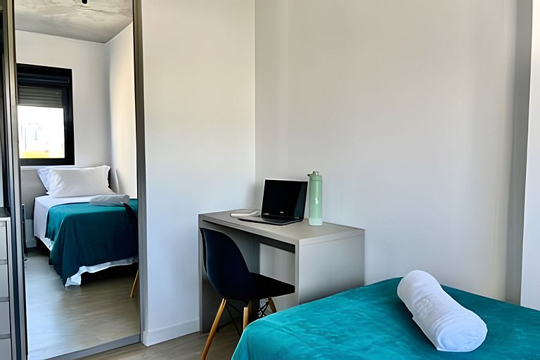 Apartamento Moderno Para até 04 Pessoas na Zona Central de M