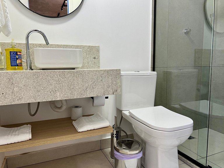 Studio Aconchegante no Centro com Varanda