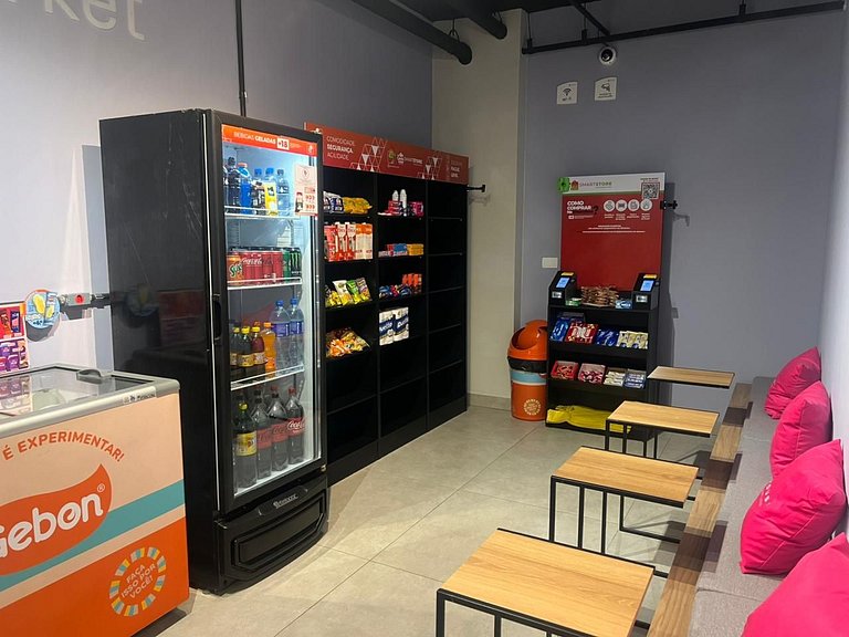 Studio Aconchegante no Centro com Varanda