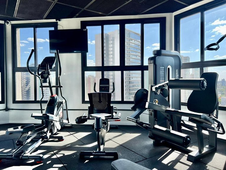 Studio Aconchegante no Centro com Varanda