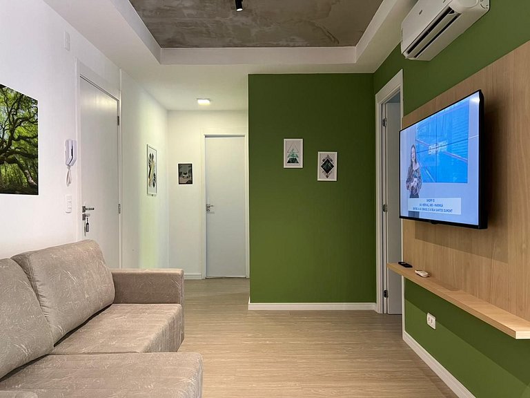 Apartamento 2 quartos - 05 pessoas - Central e Climatizado e