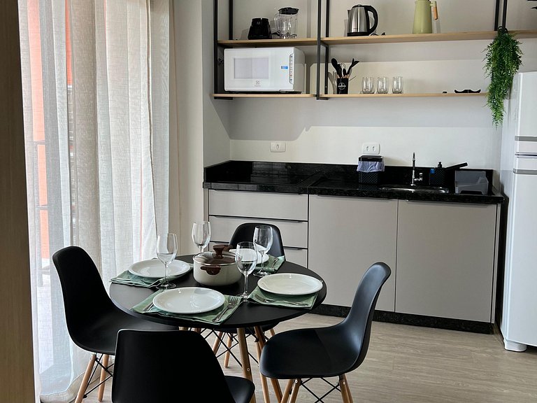 Apartamento 2 quartos - 05 pessoas - Central e Climatizado e