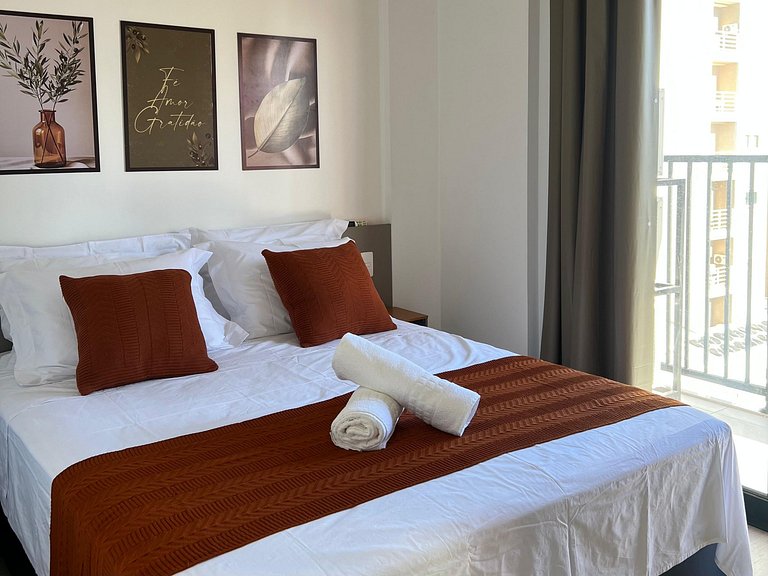 Apartamento Moderno Para até 04 Pessoas na Zona Central de M