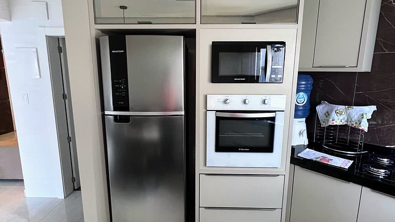 Duplex Pé na Areia - Vista para o Mar - 08 Pessoas