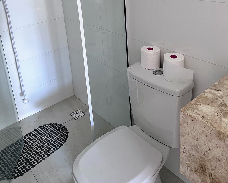 Duplex Pé na Areia - Vista para o Mar - 08 Pessoas