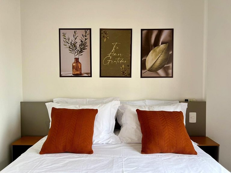 Apartamento Moderno Para até 04 Pessoas na Zona Central de M