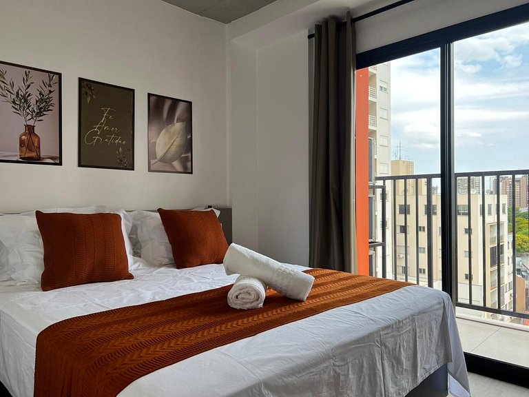 Apartamento Moderno Para até 04 Pessoas na Zona Central de M