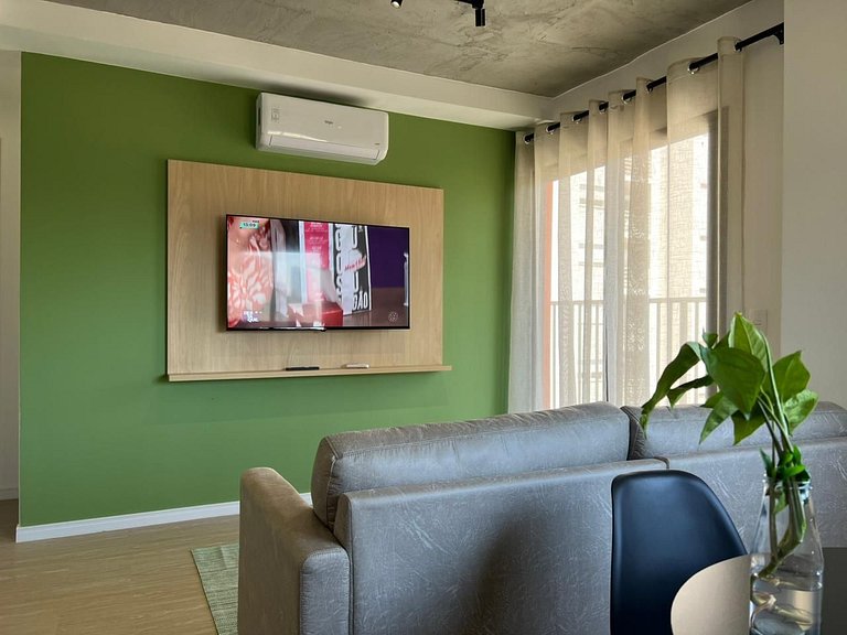 Apartamento Moderno Para até 04 Pessoas na Zona Central de M