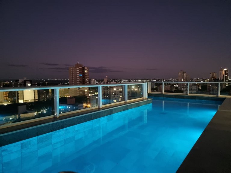 Studio Aconchegante no Centro | Academia e Piscina Panorâmic